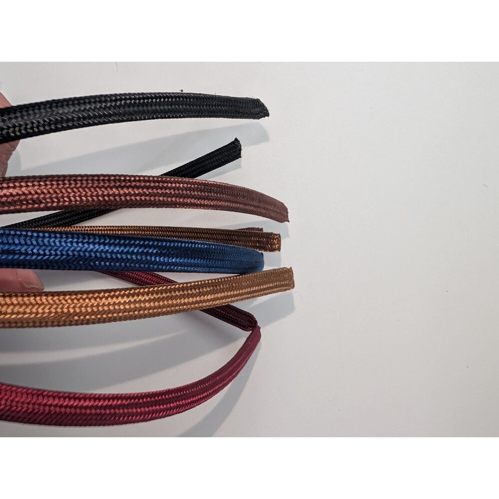 Goody Cloth Adult Hairbands 5 Count Assorted Colors Shoestring Headbands #84051 - Picture 4 of 4